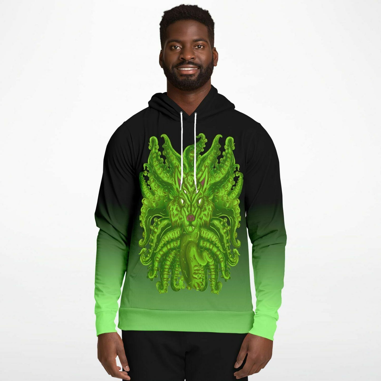 Radioactive Wolf Tulu Athletic Hoodie