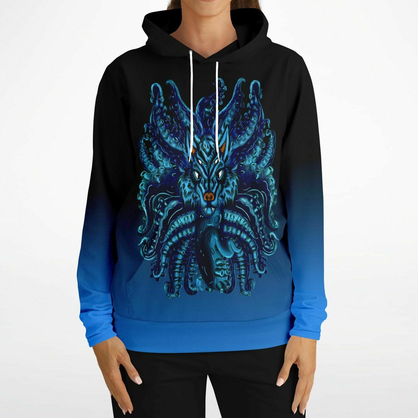 Blue Wolf Tulu Athletic Hoodie