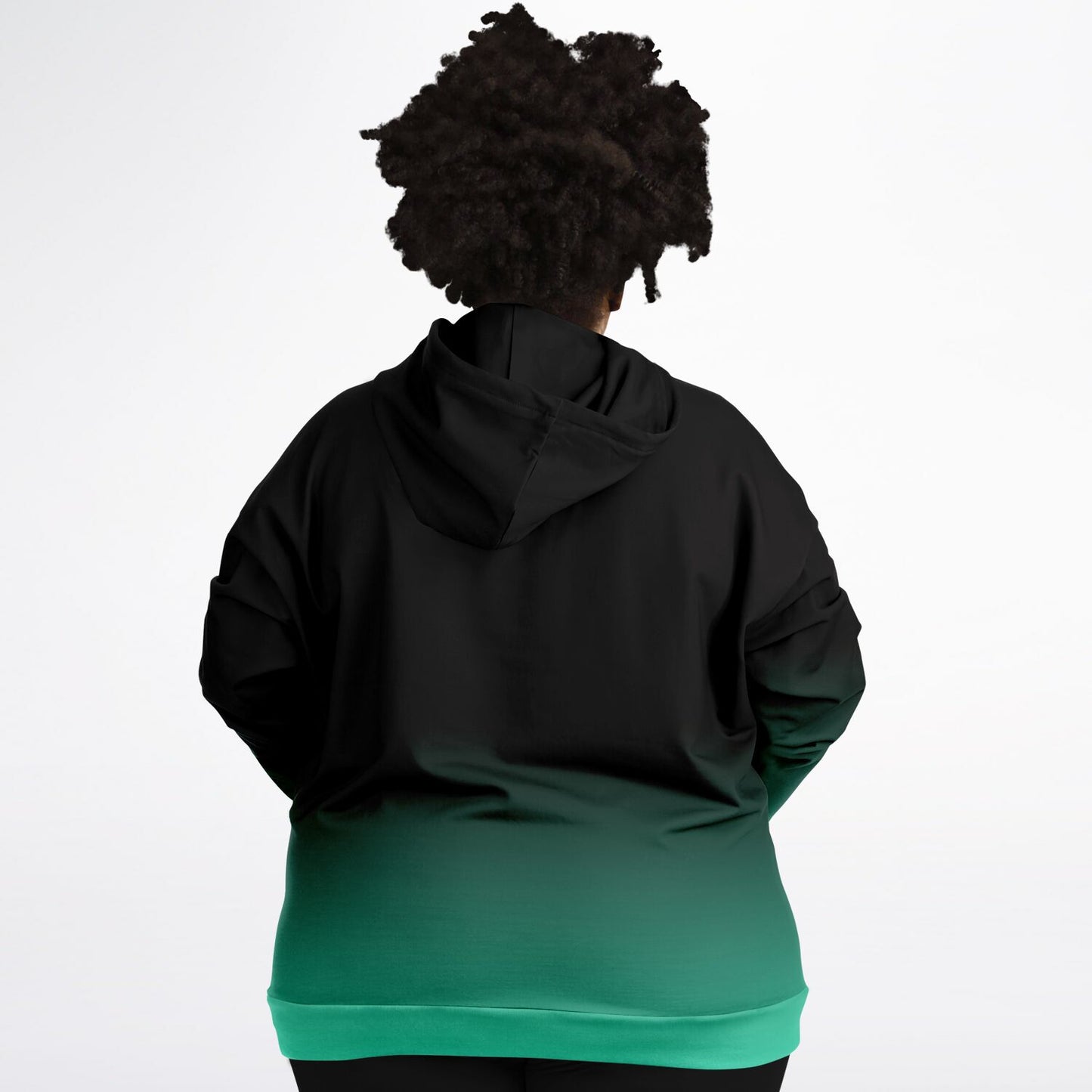 Deep Blue Sea Wolf Tulu Athletic Plus-size Hoodie