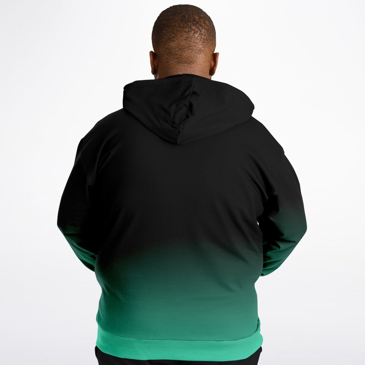Deep Blue Sea Wolf Tulu Athletic Plus-size Hoodie
