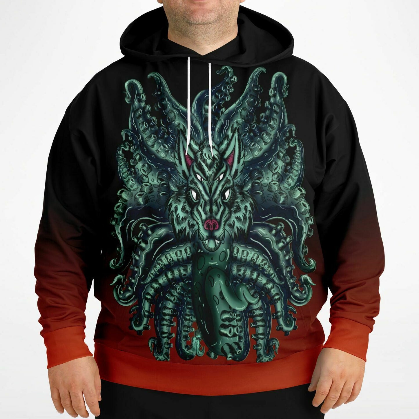 Wolf Tulu Athletic Plus-size Hoodie