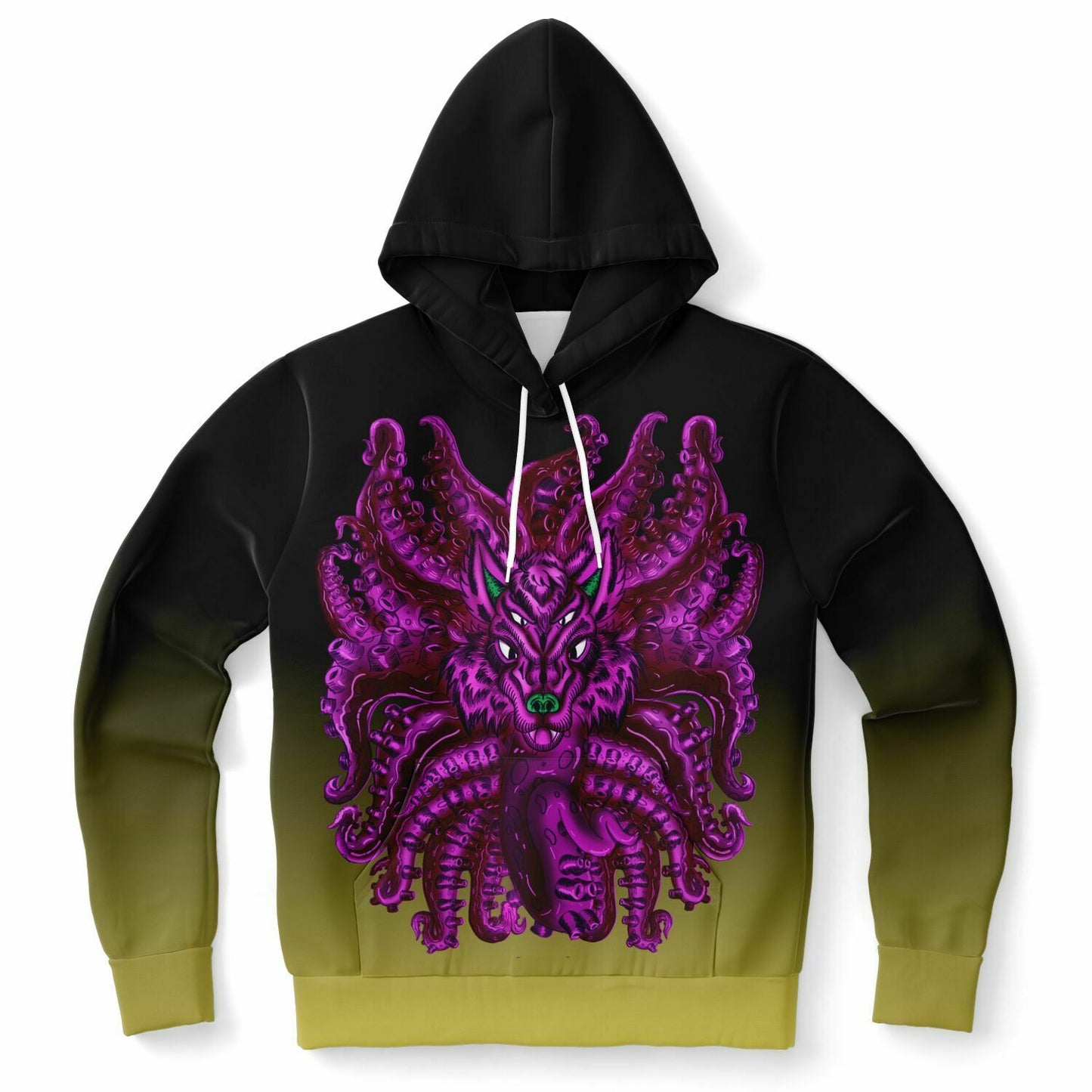 Purple Wolf Tulu Athletic Hoodie