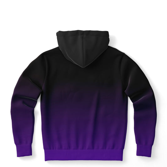 Deep Velvet Blue-Yellow Wolf Tulu Athletic Hoodie