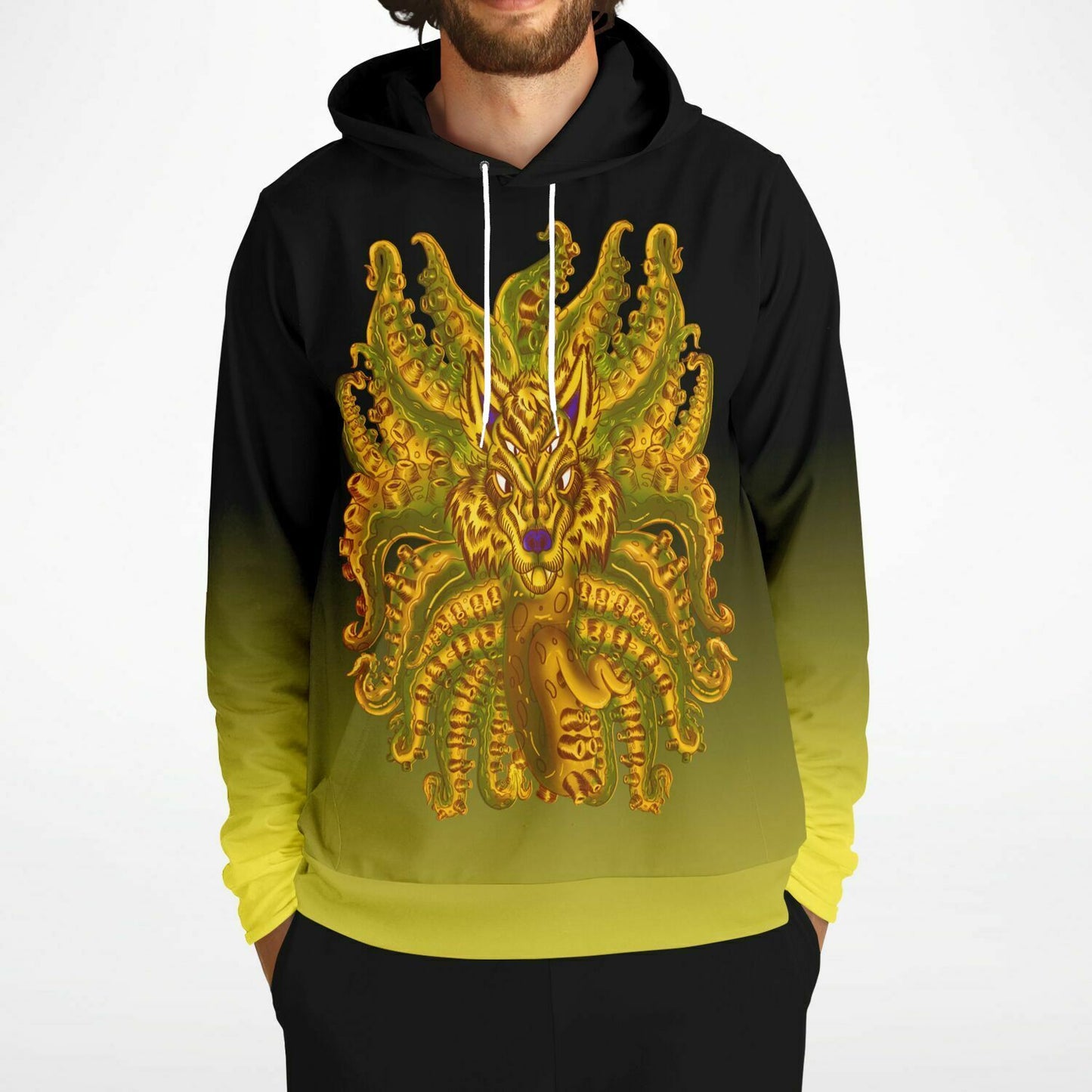 Golden Wolf Tulu Athletic Hoodie