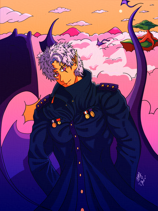 Gallery Quality Sky Ray Commander 5 Giclée Print