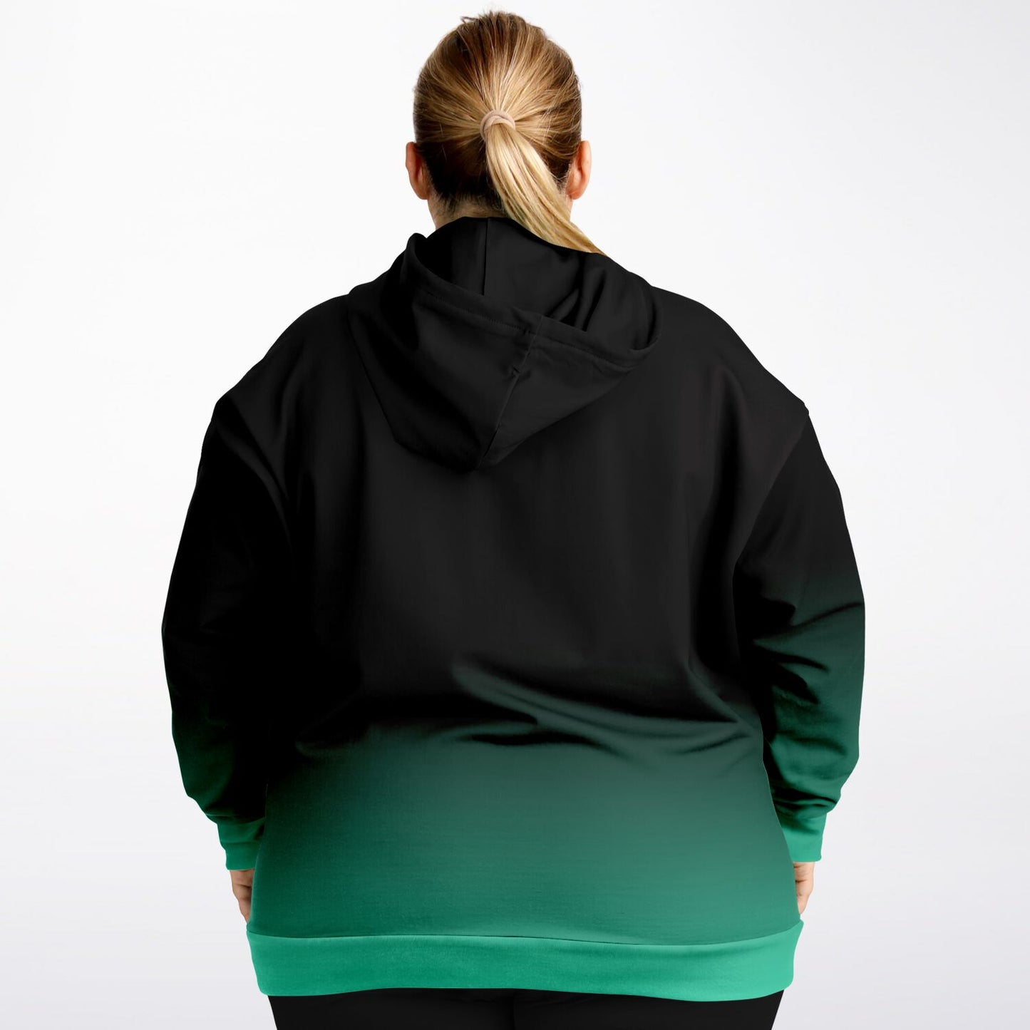 Deep Blue Sea Wolf Tulu Athletic Plus-size Hoodie