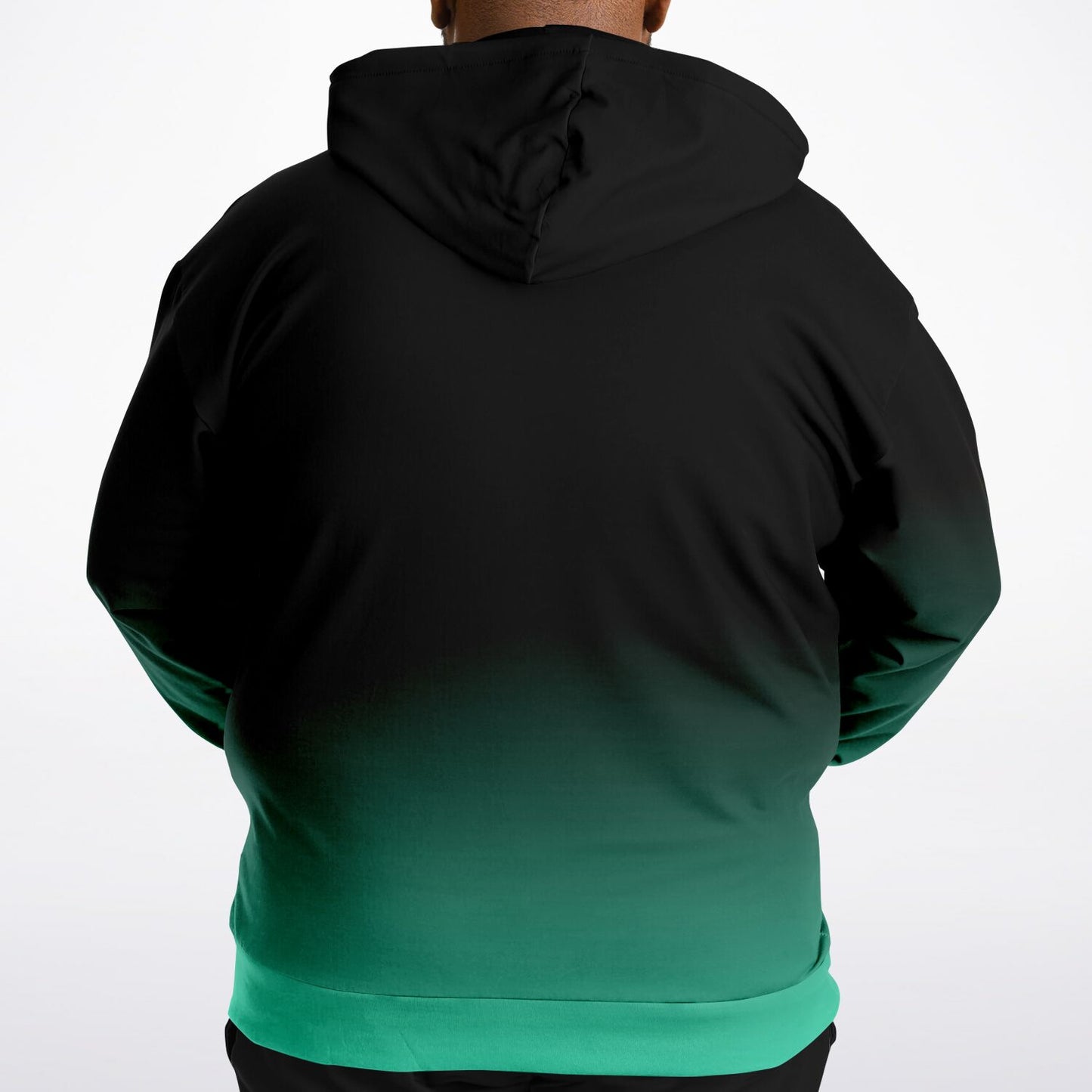 Deep Blue Sea Wolf Tulu Athletic Plus-size Hoodie