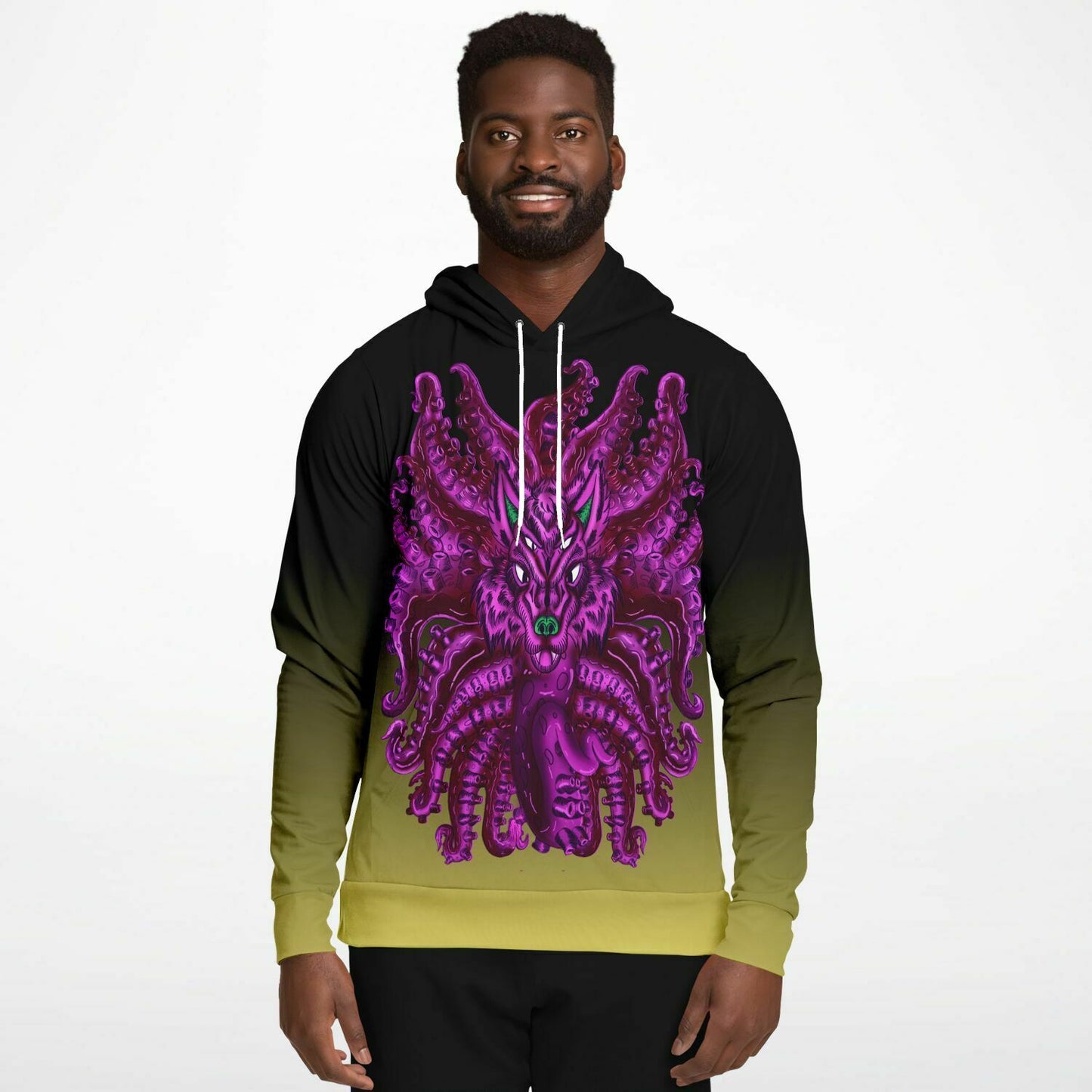 Purple Wolf Tulu Athletic Hoodie