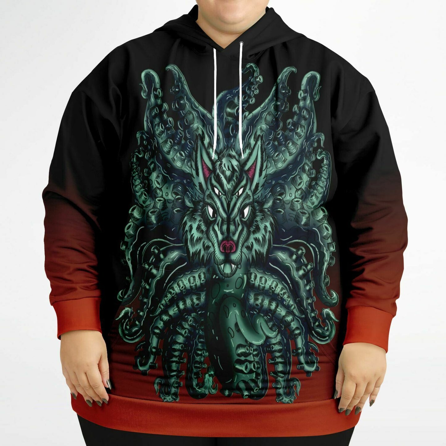 Wolf Tulu Athletic Plus-size Hoodie