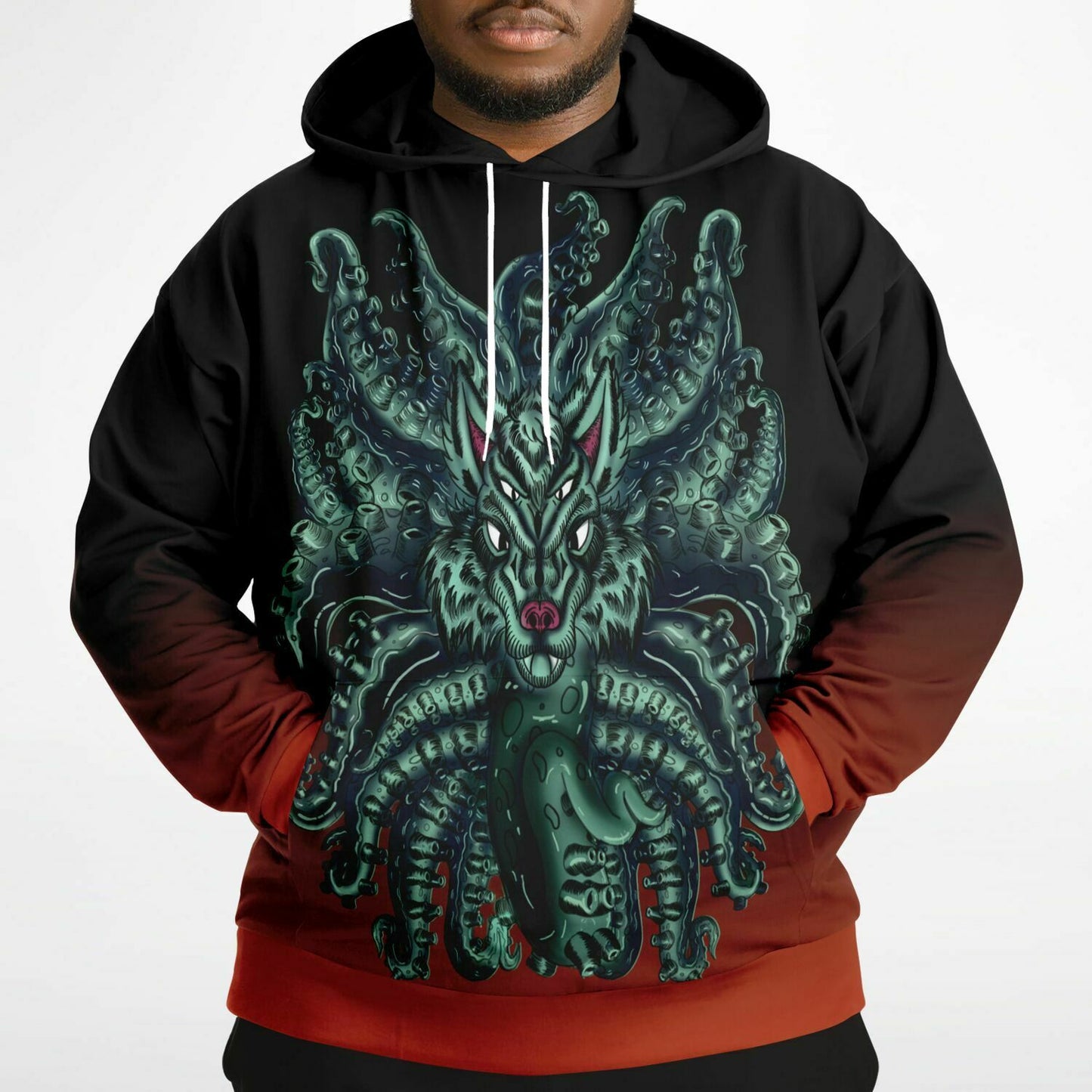 Wolf Tulu Athletic Plus-size Hoodie