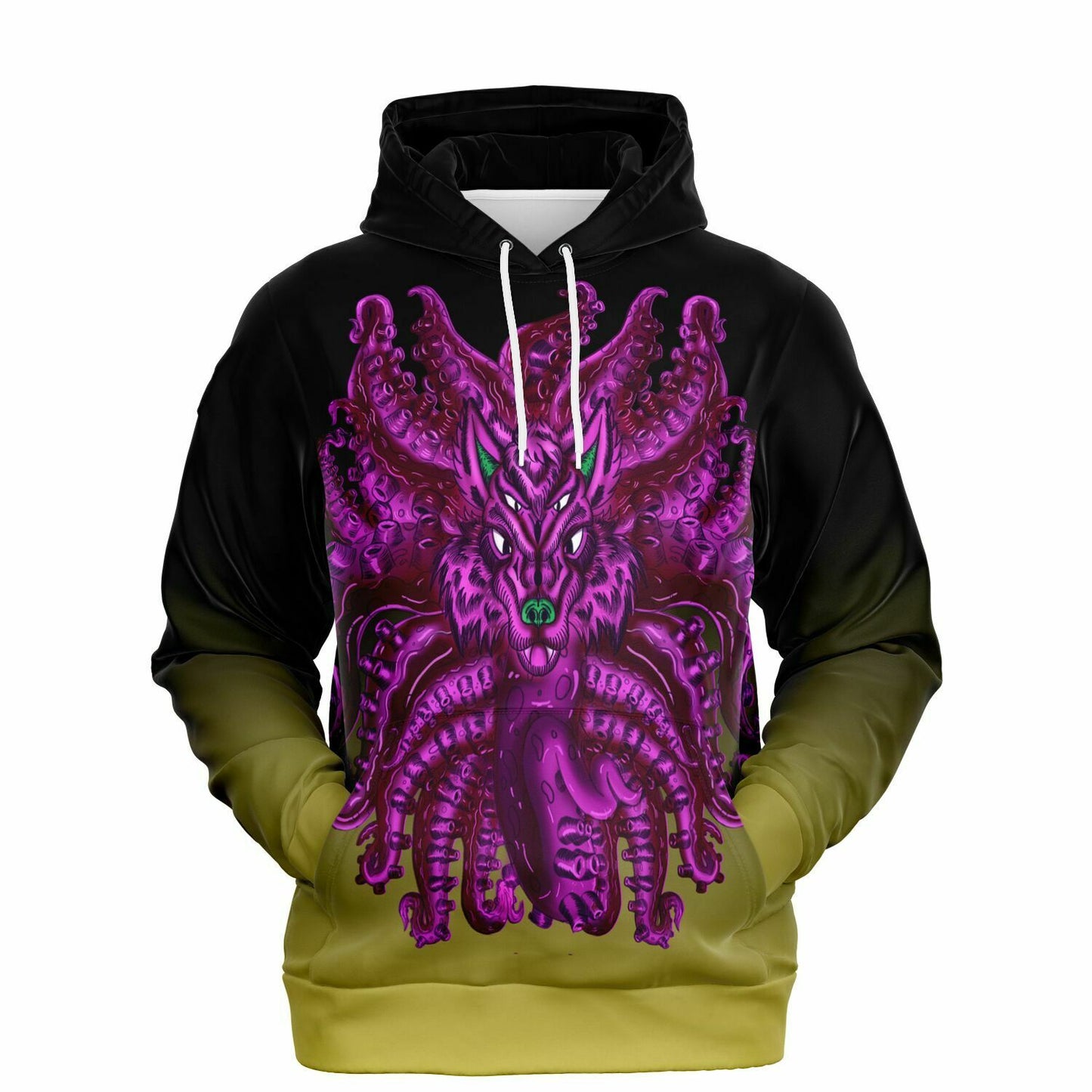 Purple Wolf Tulu Athletic Hoodie