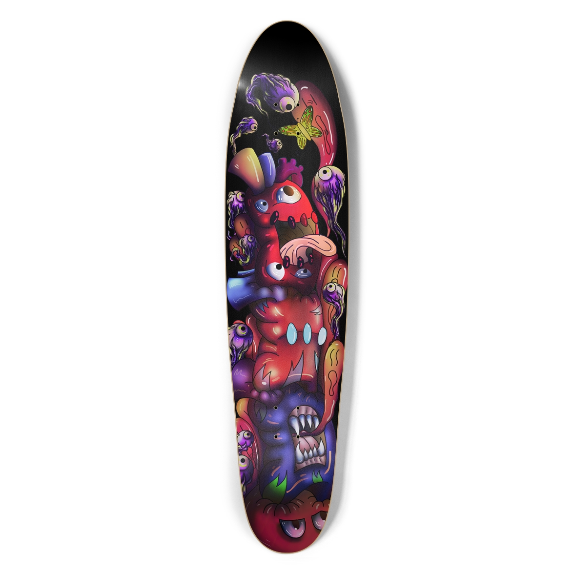 ChaosHeart Totem Longboard