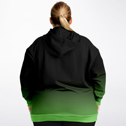 Radioactive Wolf Tulu Athletic Plus-size Hoodie