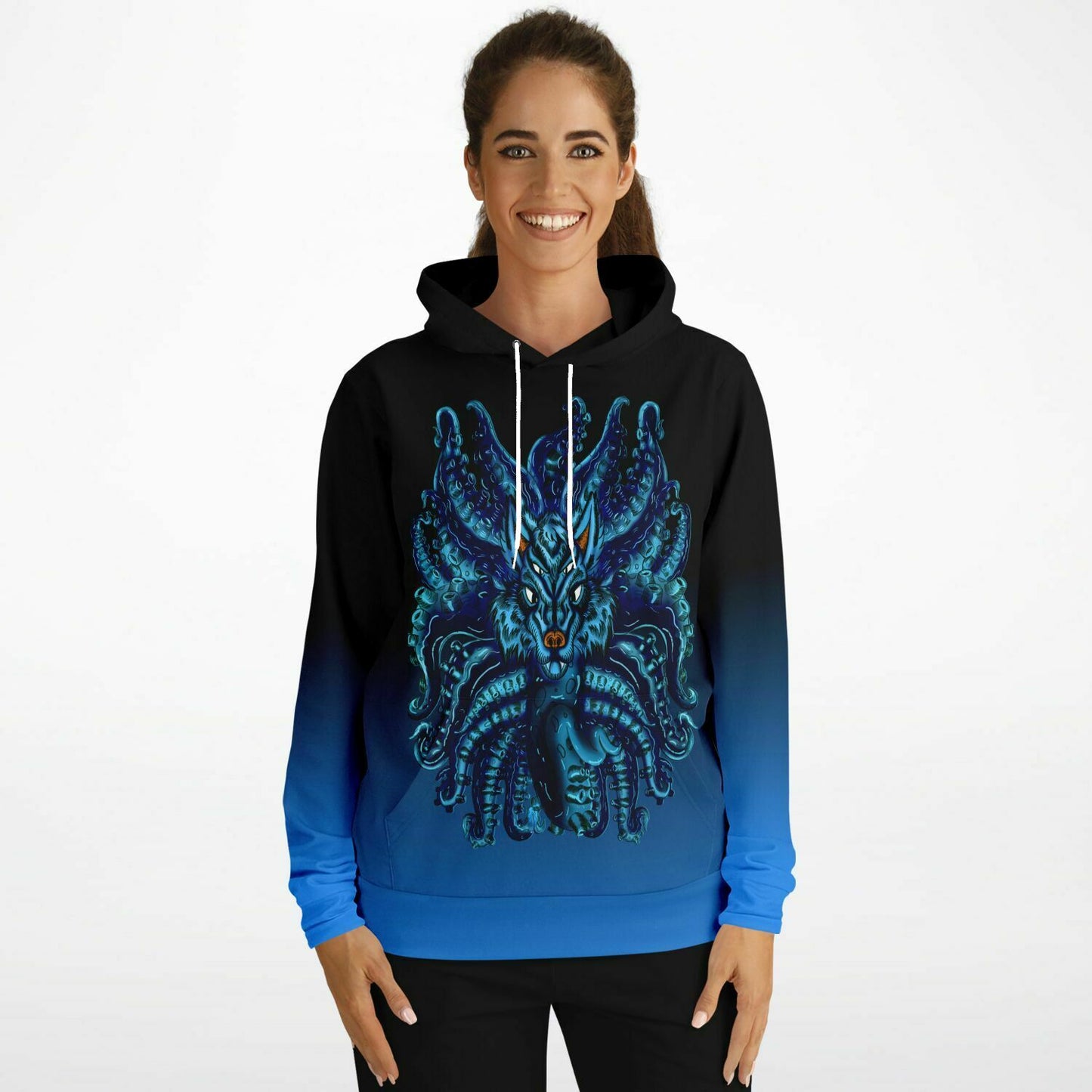 Blue Wolf Tulu Athletic Hoodie