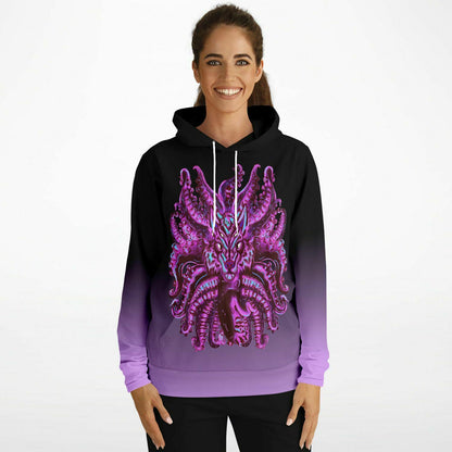 Cotton Candy Wolf Tulu Athletic Hoodie