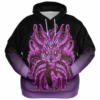 Cotton Candy Wolf Tulu Athletic Plus-size Hoodie