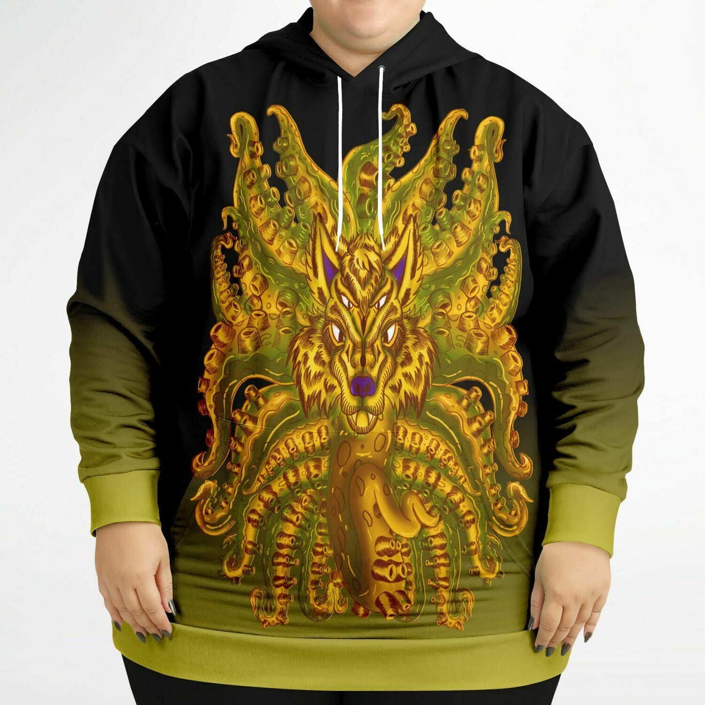 Golden Wolf Tulu Athletic Plus-size Hoodie