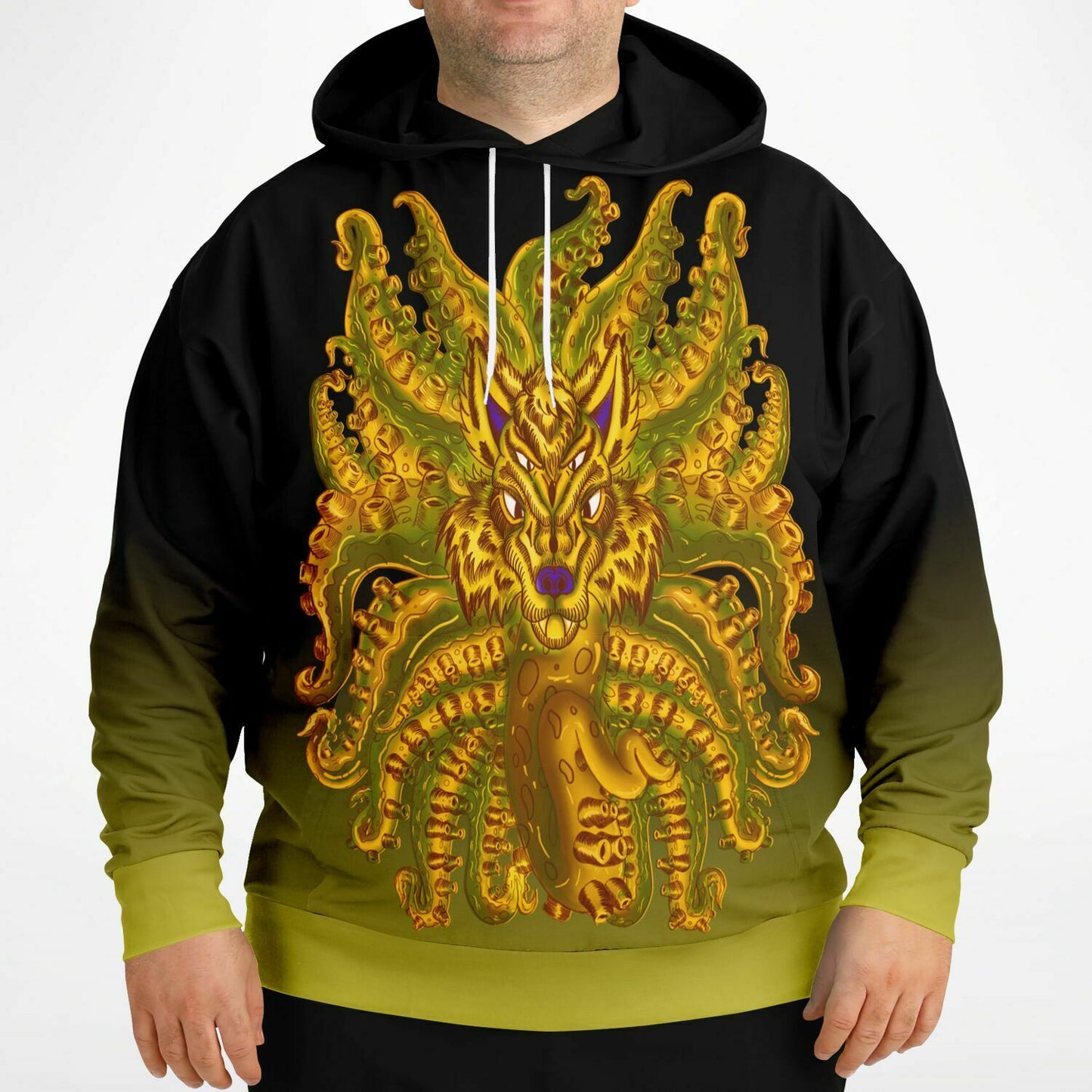 Golden Wolf Tulu Athletic Plus-size Hoodie