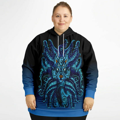 Blue Wolf Tulu Athletic Plus-size Hoodie