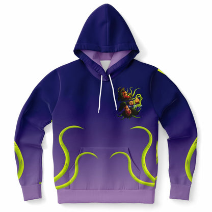 Pumpkin Gremvine Velvet Purple Athletic Hoodie