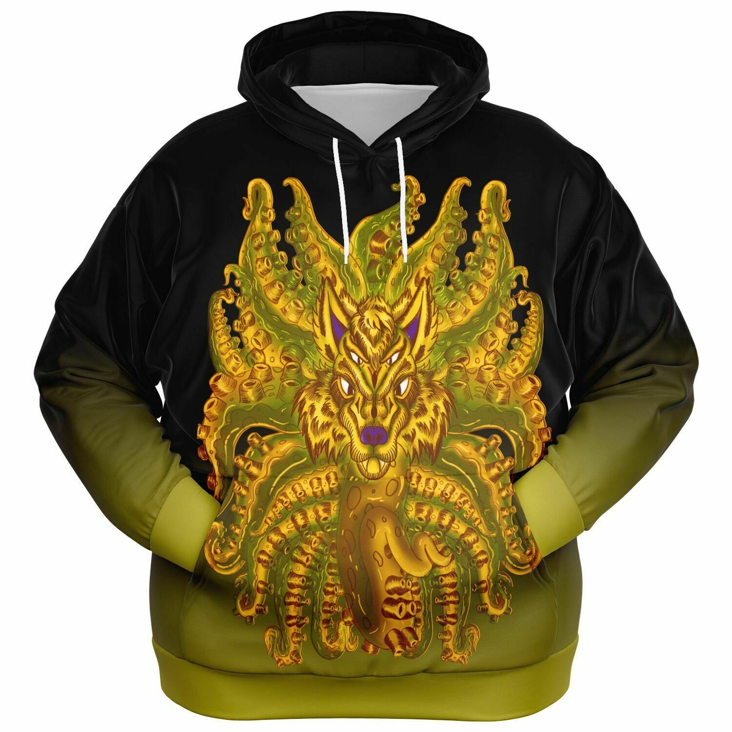 Golden Wolf Tulu Athletic Plus-size Hoodie