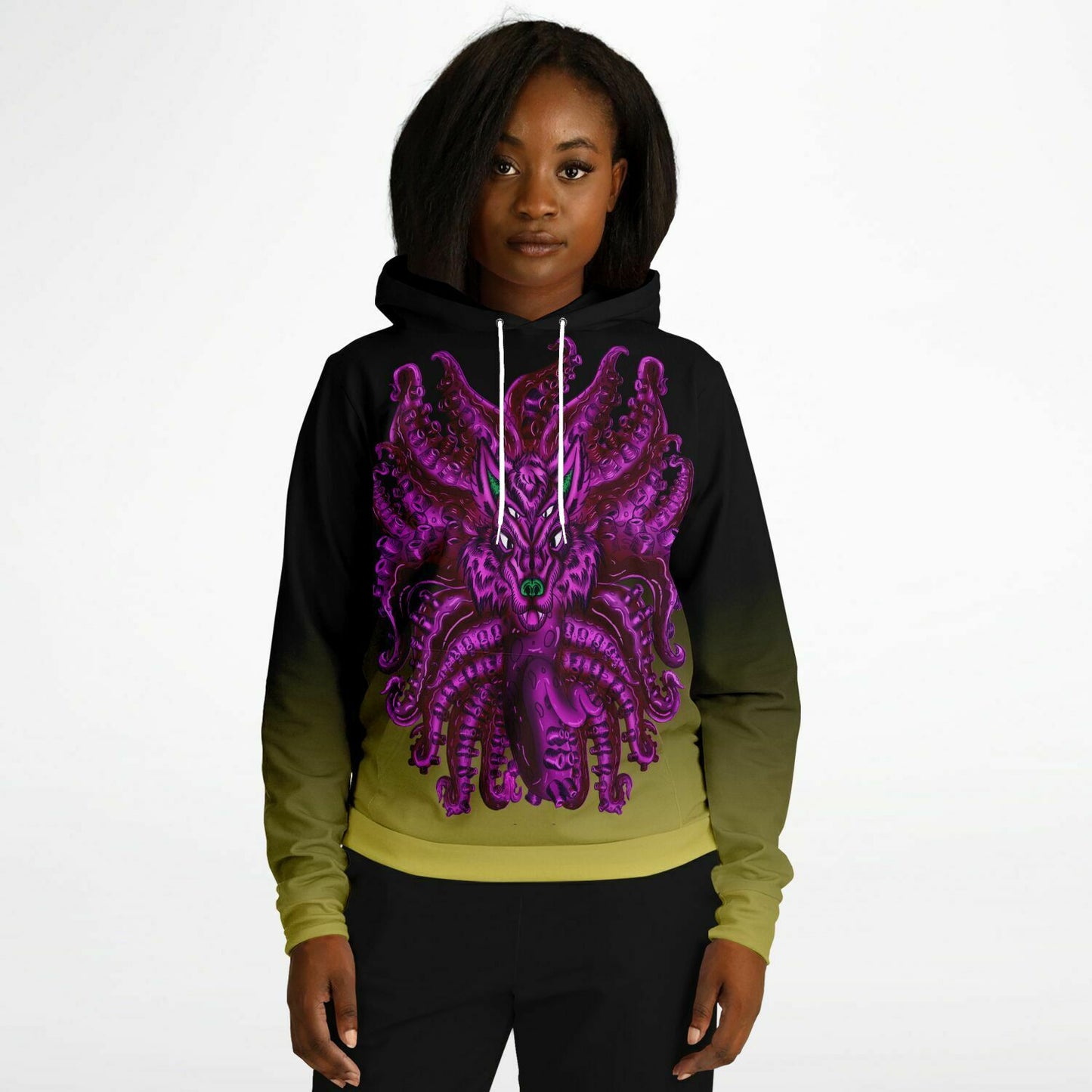 Purple Wolf Tulu Athletic Hoodie