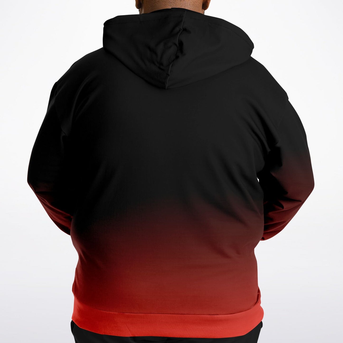 Turquoise Wolf Tulu Athletic Plus-size Hoodie