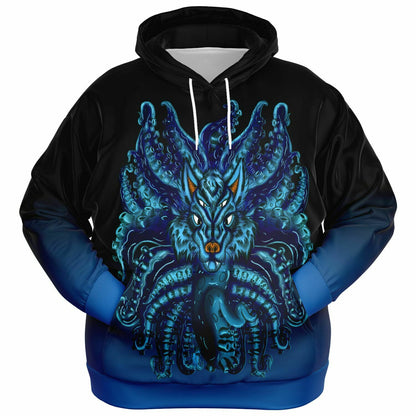 Blue Wolf Tulu Athletic Plus-size Hoodie