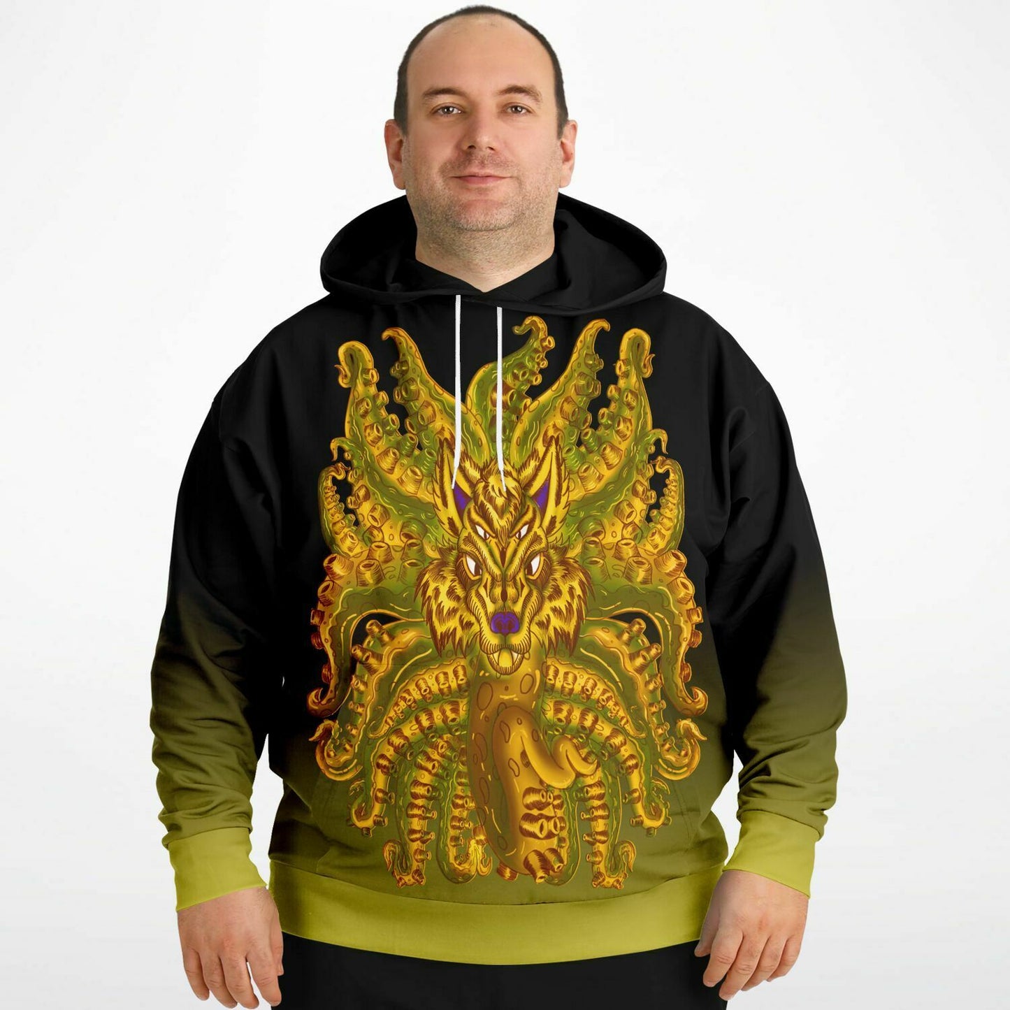 Golden Wolf Tulu Athletic Plus-size Hoodie