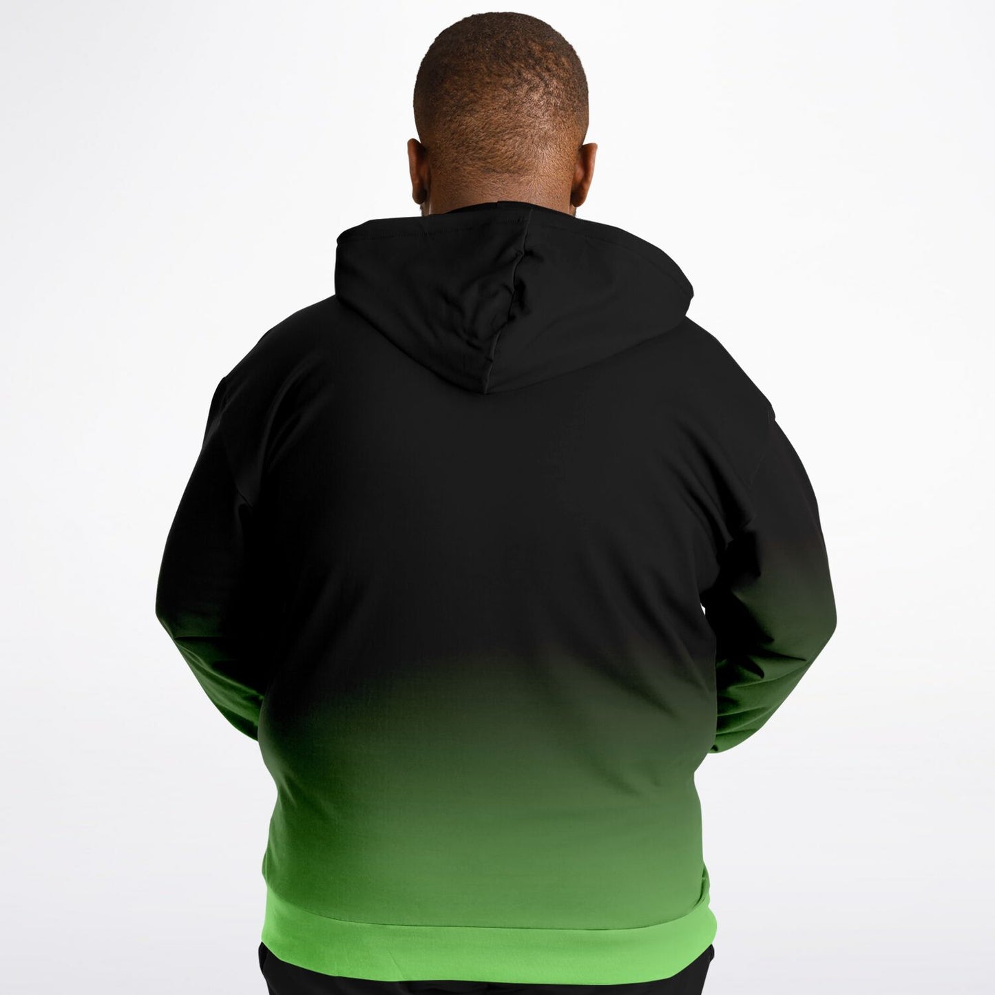 Radioactive Wolf Tulu Athletic Plus-size Hoodie
