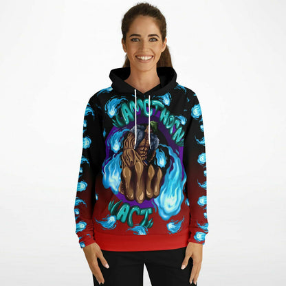 AMCThorn Art Flamesplosion Hoodie with Red Gradient