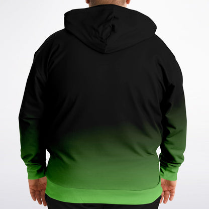 Radioactive Wolf Tulu Athletic Plus-size Hoodie