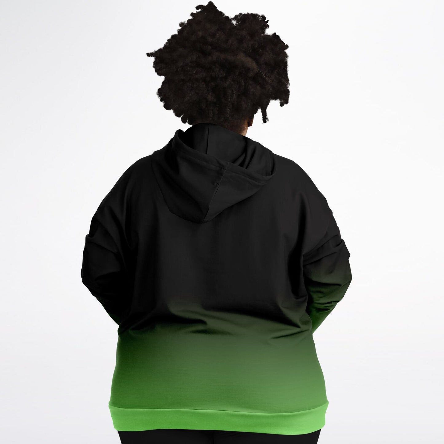 Radioactive Wolf Tulu Athletic Plus-size Hoodie