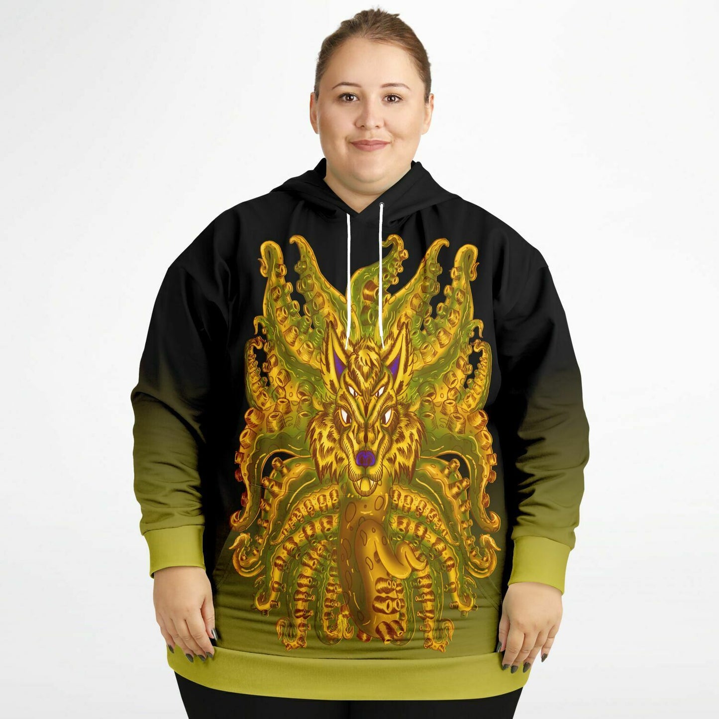 Golden Wolf Tulu Athletic Plus-size Hoodie