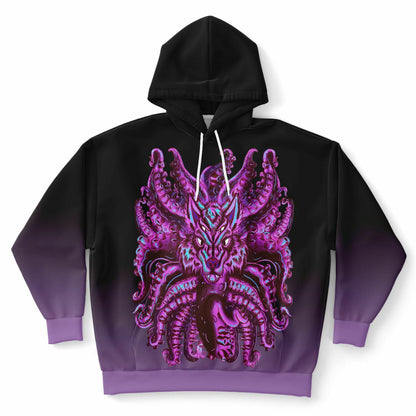 Cotton Candy Wolf Tulu Athletic Plus-size Hoodie