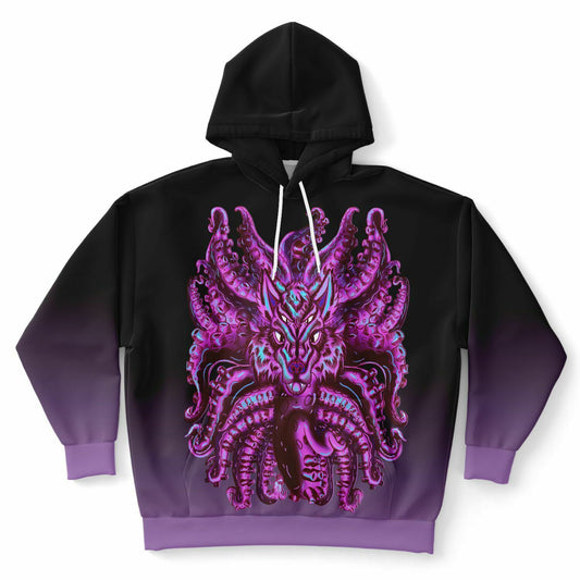 Cotton Candy Wolf Tulu Athletic Plus-size Hoodie