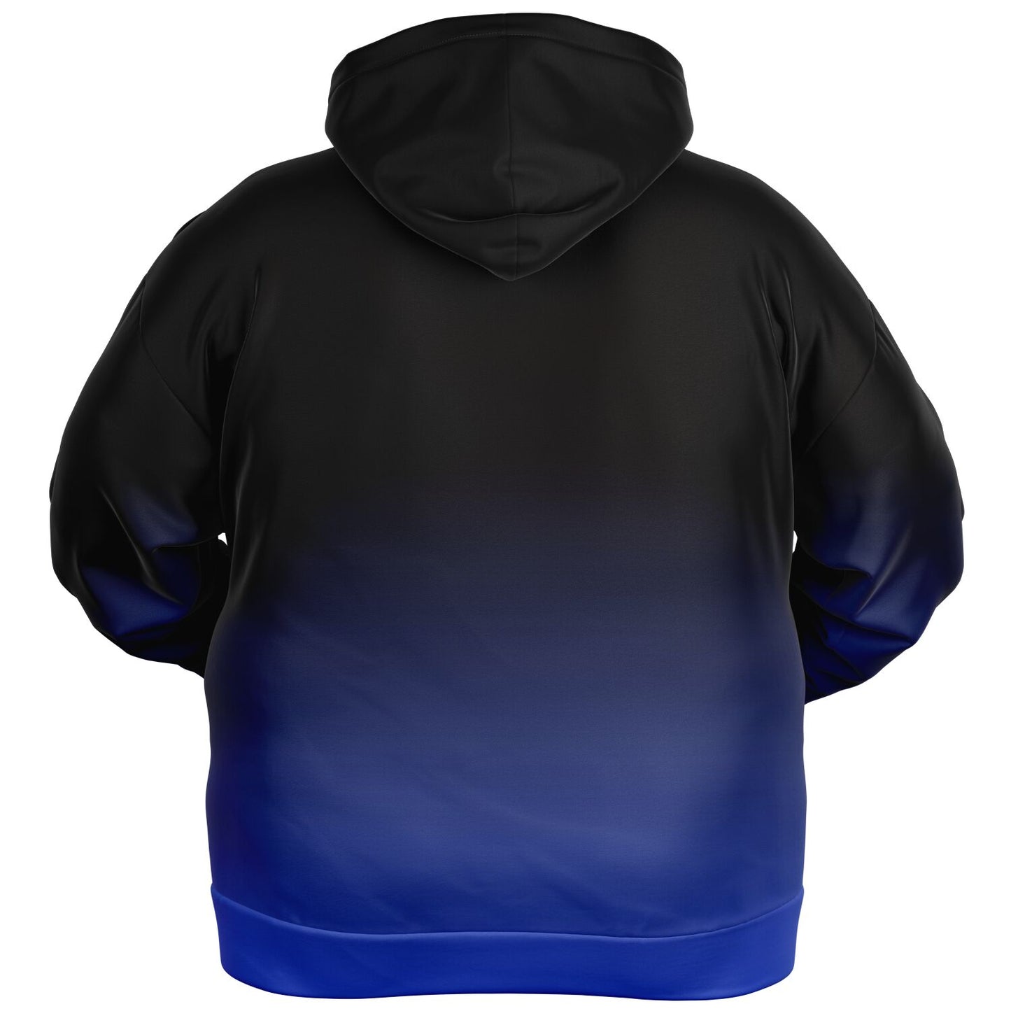Deep Blue Wolf Tulu Athletic Plus-size Hoodie