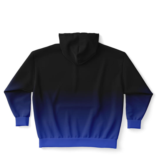 Deep Blue Wolf Tulu Athletic Plus-size Hoodie