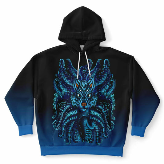 Blue Wolf Tulu Athletic Plus-size Hoodie