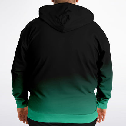 Deep Blue Sea Wolf Tulu Athletic Plus-size Hoodie