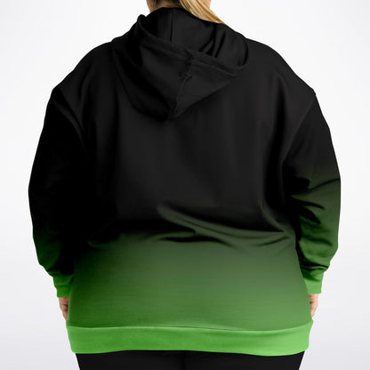 Radioactive Wolf Tulu Athletic Plus-size Hoodie