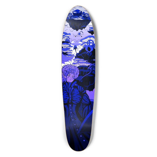 Sky Ray Commander Blue Longboard