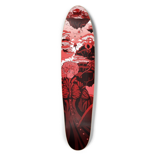 Sky Ray Commander Rojo Longboard