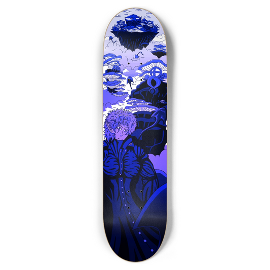 Sky Ray Commander Blue 8.5" Skateboard