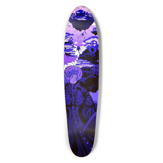 Sky Ray Commander Radiant Blue Longboard