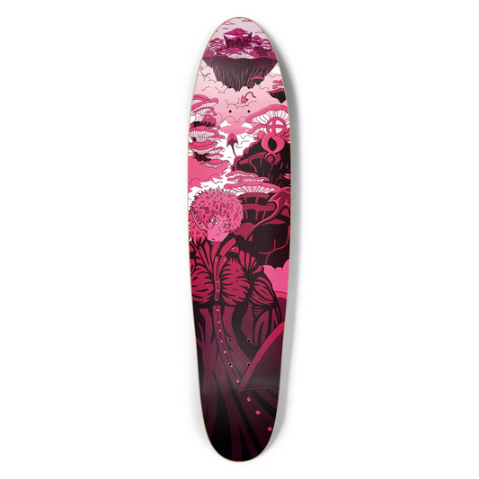 Sky Ray Commander Rose Longboard